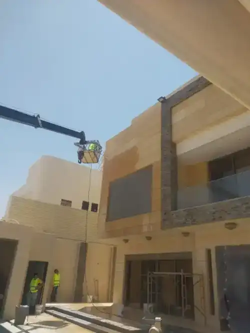 واجهات فلل حجر