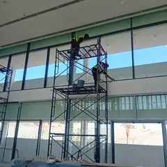 تنظيف واجهات زجاجية بحي النسيم