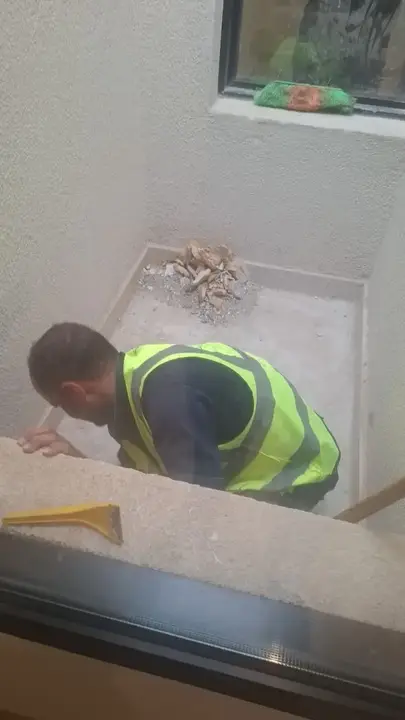 تنظيف مناور فيلا من مخلفات البناء بالرياض - شركة الجواد لنظافة الفلل